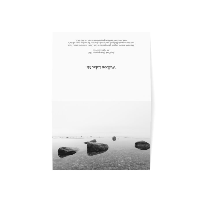 Solitude on Walloon Greeting Cards (1, 10, 30, and 50pcs) - Image 8