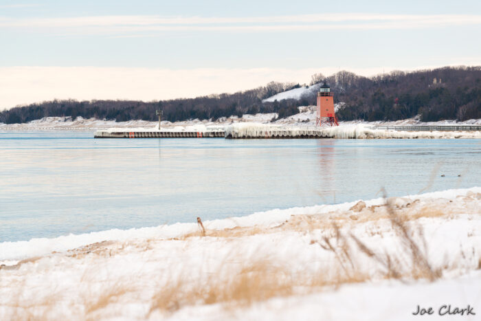 Charlevoix Light in Winter 2