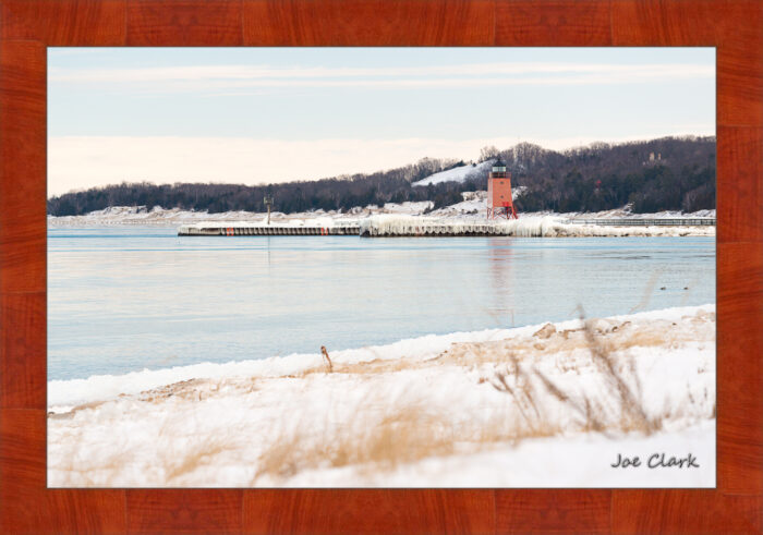 Charlevoix Light in Winter 2 - Image 4