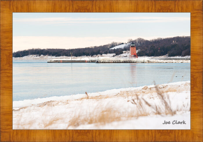 Charlevoix Light in Winter 2 - Image 5