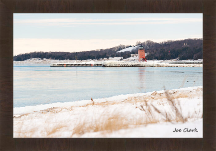 Charlevoix Light in Winter 2 - Image 3