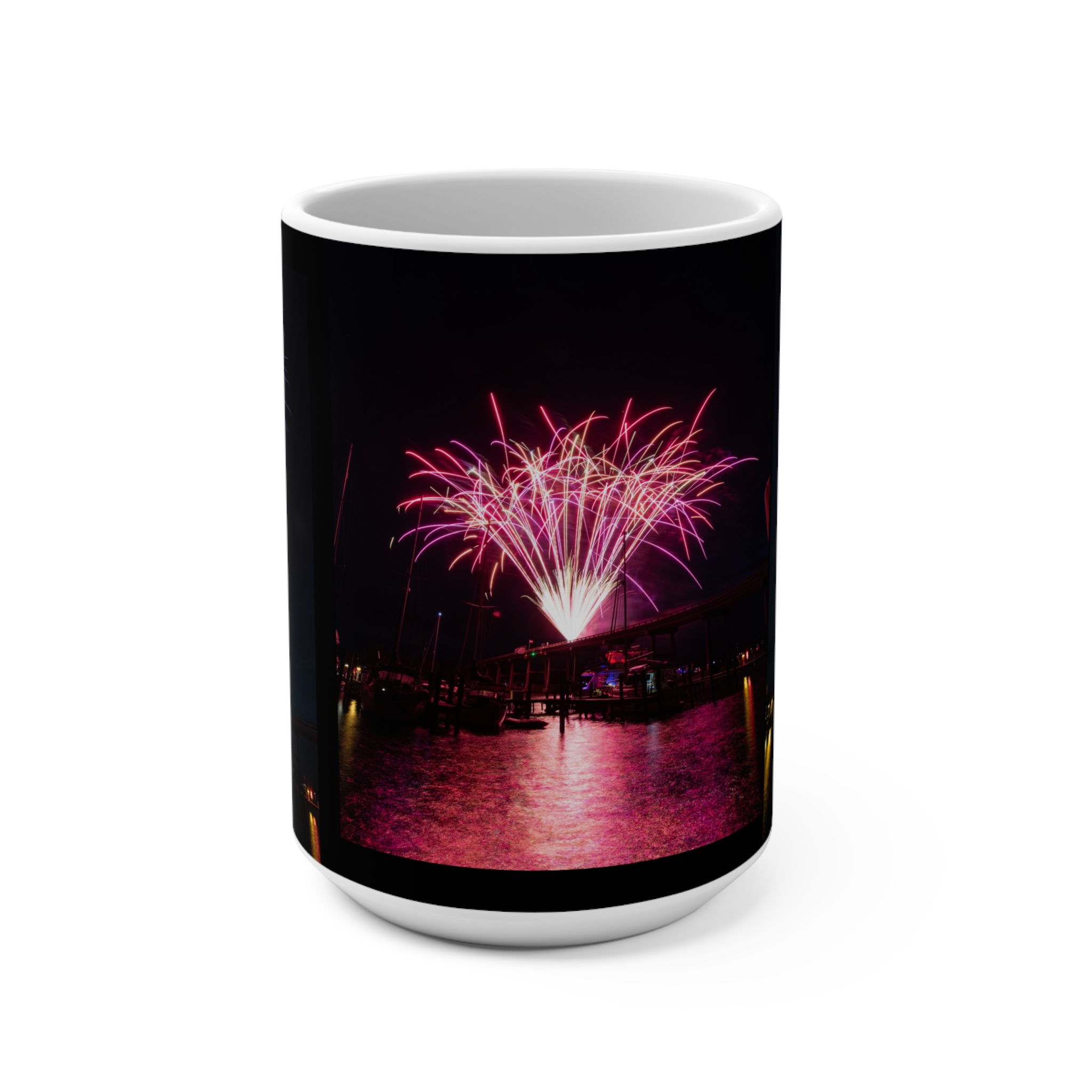 Oriental Croaker Festival Fireworks 2025 Photo Mug