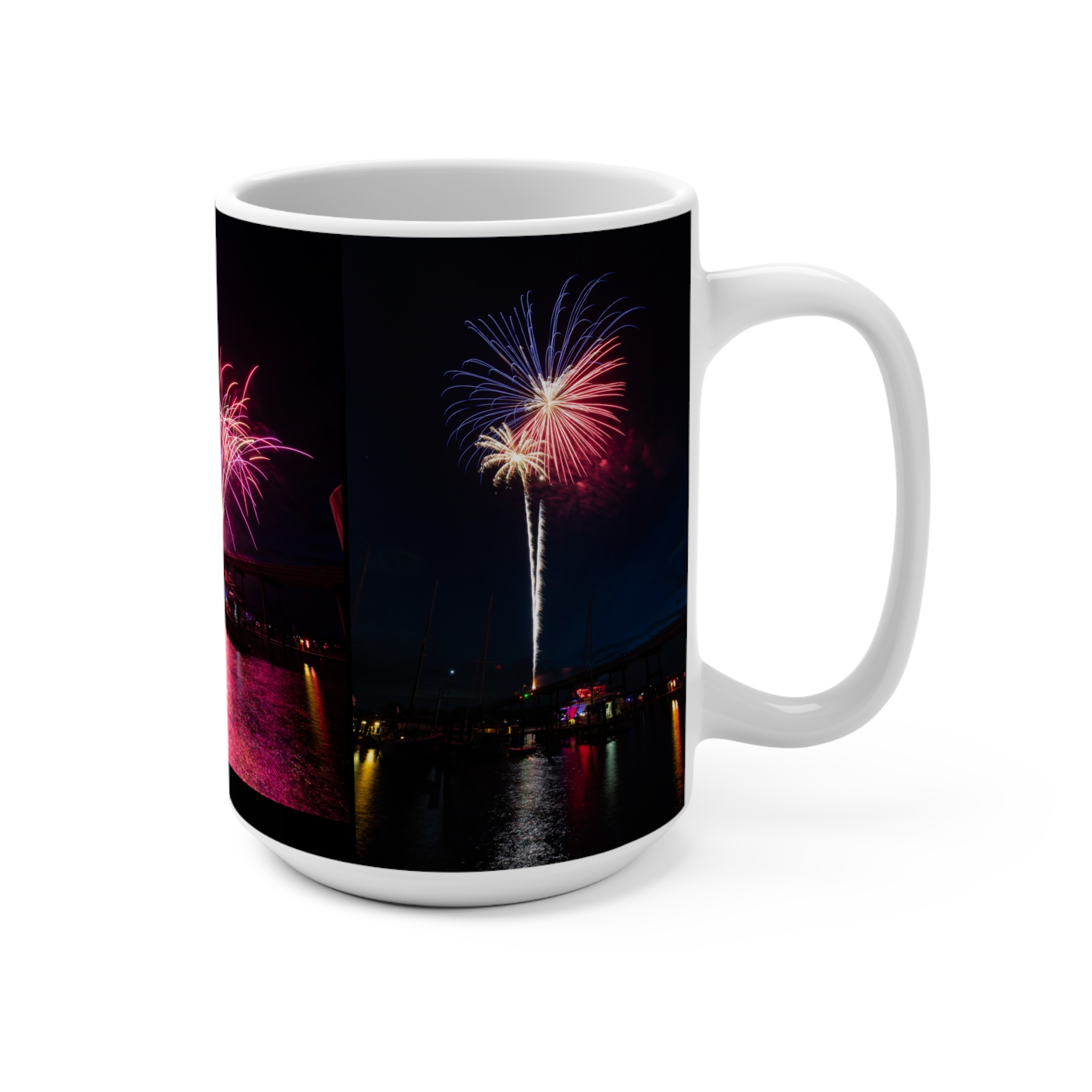 Oriental Croaker Festival Fireworks 2025 Photo Mug - Image 2